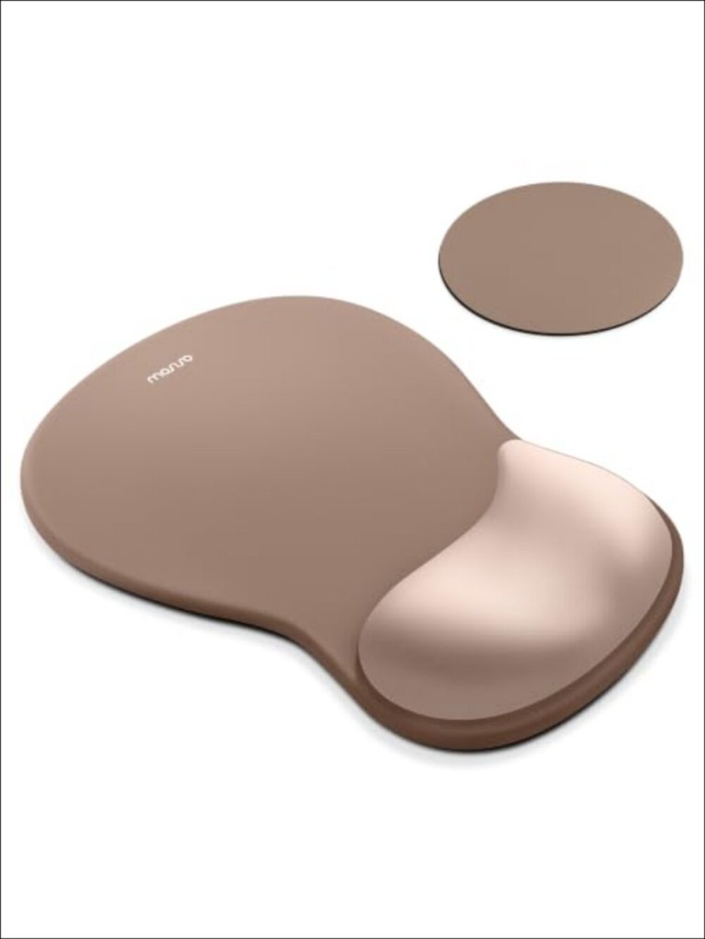 MOSISO Ergonomic Mouse Pad with Wrist Support Non-Slip Breathable Neoprene Desk